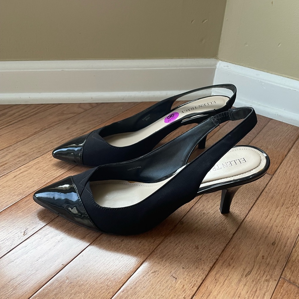 Ellen Tracy Slingback Heels